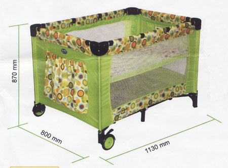 My Dear playpen in Green color